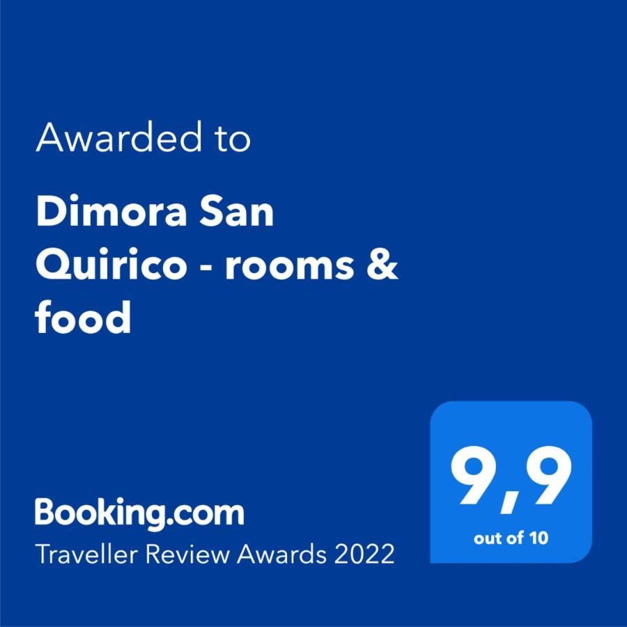 Dimora San Quirico - Rooms & Food Marinelli Екстериор снимка